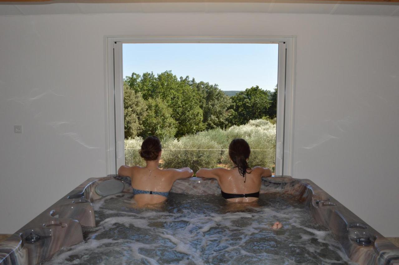 Le Clos Des Taulelles Gite Le Figuier Saint-Privat-de-Champclos Bagian luar foto